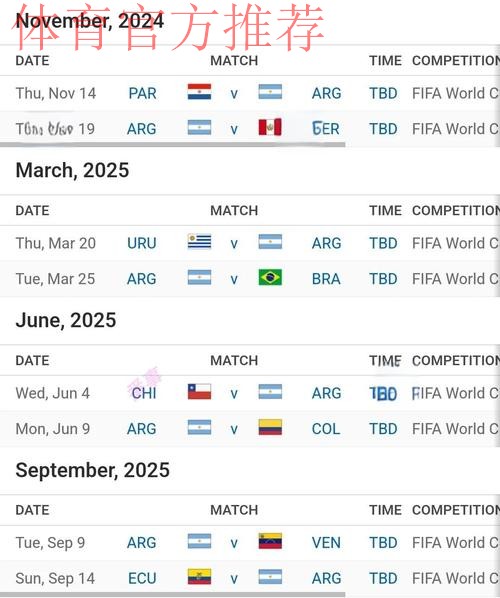 ESPN阿根廷：欧美杯拟定于2026年3月27日在卡塔尔举行